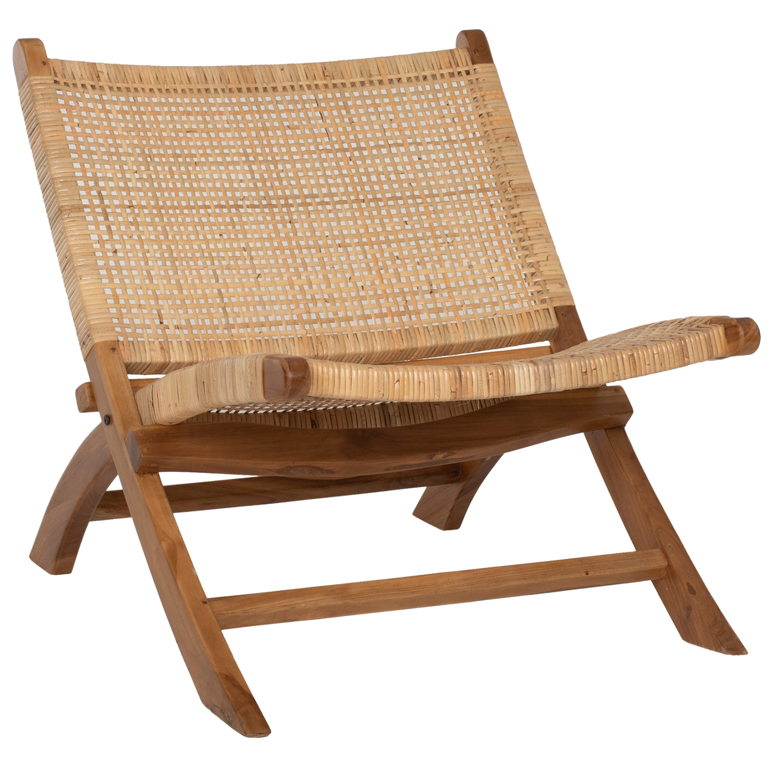 HM9379.01 ΚΑΡΕΚΛΑ LOUNGE ΑΝΑΔΙΠΛΟΥΜΕΝΗ ANTIL HM9379.01 ΜΑΣΙΦ ΞΥΛΟ ΤEAK ΦΥΣΙΚΟ 66x77x67Yεκ. - Image 1