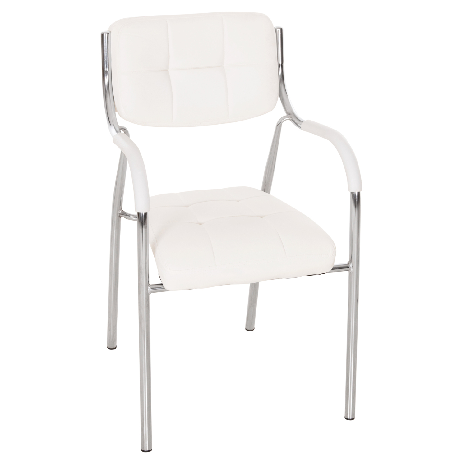 HM1018.02 ΚΑΡΕΚΛΑ ΓΡΑΦΕΙΟΥ ΕΠΙΣΚΕΠΤΟΥ OBERON HM1018.02 ΑΣΠΡΟ PU 51x52x88Yεκ. - Image 1