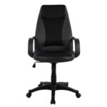 ΚΑΡΕΚΛΑ ΓΡΑΦΕΙΟΥ GAMING SIVIR HM1001.01 ΜΕ  ΜΑΥΡΟ PU 59x 60x115 εκ. - Image 2