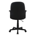 ΚΑΡΕΚΛΑ ΓΡΑΦΕΙΟΥ GRANE HM1005 ΜΕ ΜΠΡΑΤΣΑ ΜΑΥΡO PU 56,5x50x88-100Υ εκ. - Image 5