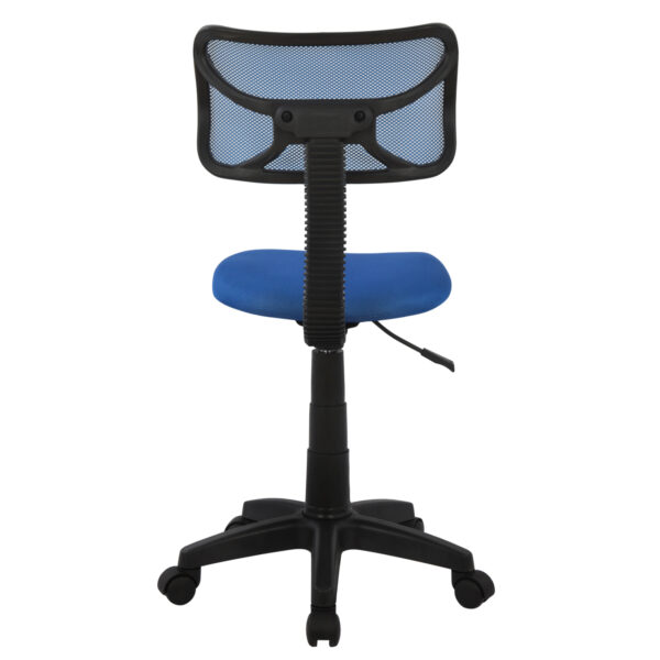 ΚΑΡΕΚΛΑ ΓΡΑΦΕΙΟΥ AKHILA HM1026.06 ΜΠΛΕ ΥΦΑΣΜΑ MESH 40,5x50,5x91,5 εκ. - Image 6