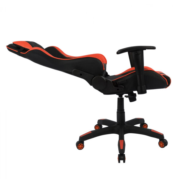 ΚΑΡΕΚΛΑ ΓΡΑΦΕΙΟΥ GAMING HM1062.01 SPEED ΜΑΥΡΟ ΚΟΚΚΙΝΟ PU 68,5 x 71,5 x 133,5 εκ. - Image 5