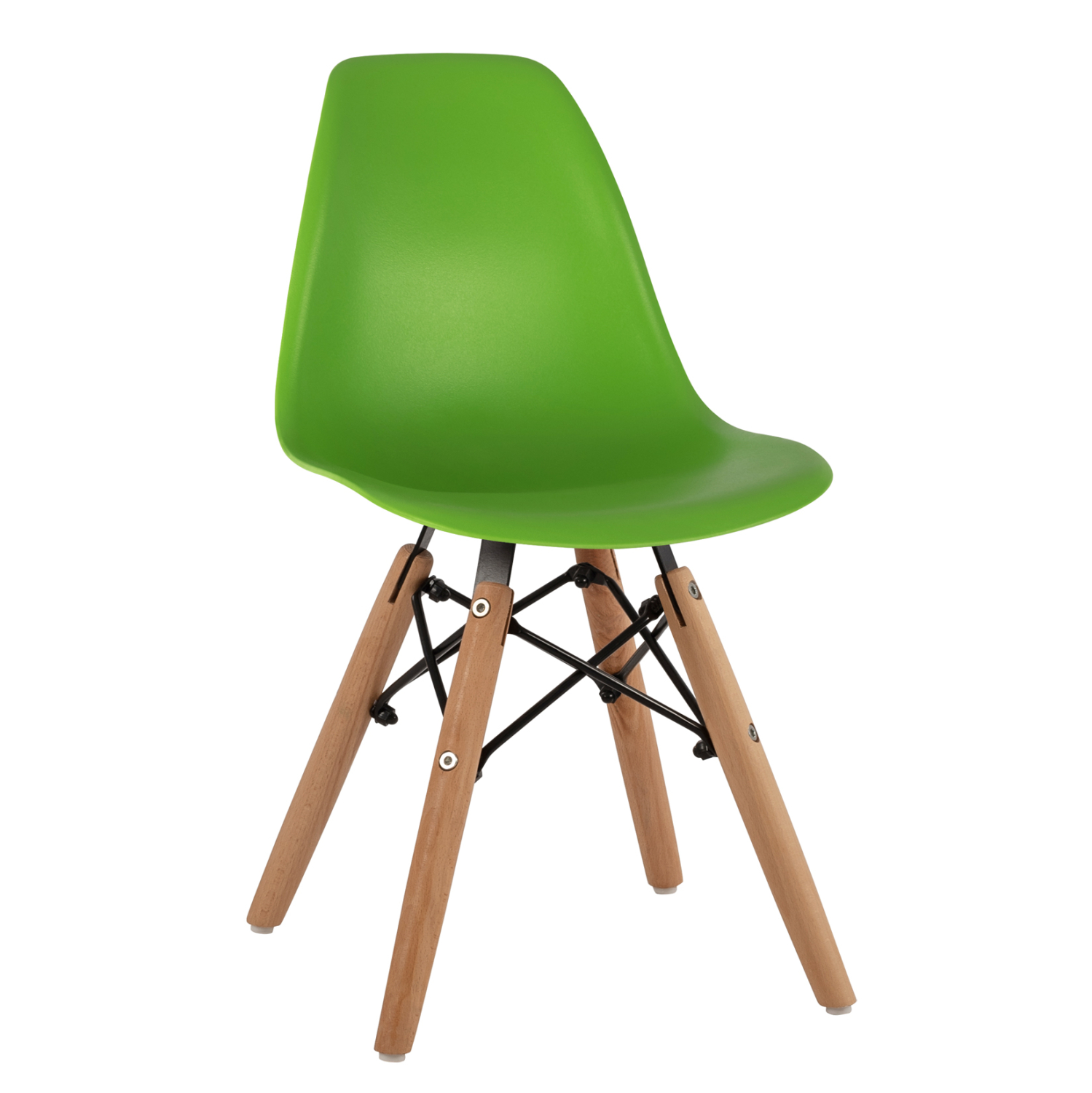 HM8453.03 ΚΑΡΕΚΛΑ TWIST KID ΤΜΧ.HM8453.03 ΜΕ ΞΥΛΙΝΑ ΠΟΔΙΑ &ΠΡΑΣΙΝΟ ΚΑΘΙΣΜΑ 30,5Χ33Χ59 ΕΚ - Image 1
