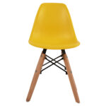 ΚΑΡΕΚΛΑ TWIST KID ΤΜΧ.HM8453.04 ΞΥΛΙΝΑ ΠΟΔΙΑ &ΚΑΘΙΣΜΑ ΚΙΤΡΙΝΟ PP 30,5Χ33Χ59 ΕΚ - Image 3