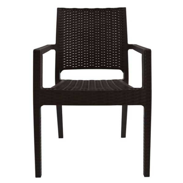 ΠΟΛΥΘΡΟΝΑ ΠΟΛΥΠΡΟΠΥΛΕΝΙΟΥ ΒΑΡΕΩΣ ΤΥΠΟΥ KAGANU DARK BROWN HM5134.09 57x55,5x89 εκ. - Image 3