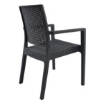 ΠΟΛΥΘΡΟΝΑ ΠΟΛΥΠΡΟΠΥΛΕΝΙΟΥ ΒΑΡΕΩΣ ΤΥΠΟΥ KAGANU DARK GREY HM5134.01 57x55,5x89 εκ. - Image 5