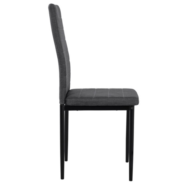 ΚΑΡΕΚΛΑ ΜΕΤΑΛΛΙΚΗ LADY HM0037.20 ΓΚΡΙ ΥΦΑΣΜΑ ΜΕΤΑΛΛΙΚΟ ΣΚΕΛΕΤΟ K/D 40x48x95 - Image 4