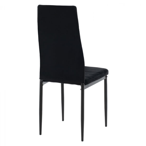 ΚΑΡΕΚΛΑ ΜΕΤΑΛΛΙΚΗ LADY HM0037.34 ΜΑΥΡΟ ΒΕΛΟΥΔΟ ME ΜΕΤΑΛΛΙΚΟ ΣΚΕΛΕΤΟ K/D - Image 5