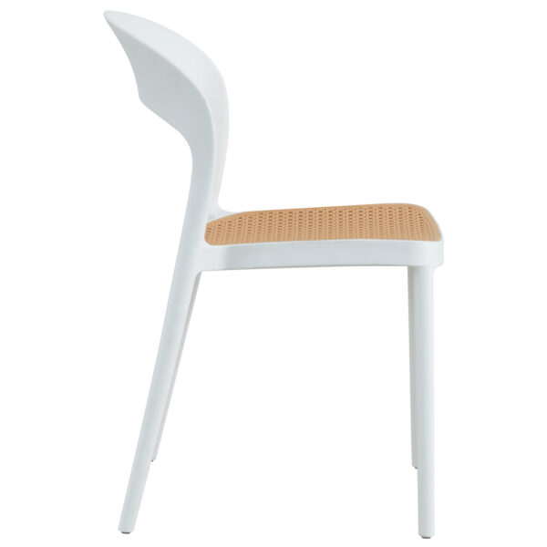 ΚΑΡΕΚΛΑ ΠΟΛΥΠΡΟΠΥΛΕΝΙΟΥ ΛΕΥΚΗ-ΜΠΕΖ CLEO HM5936.01 41x53x81Υ εκ. - Image 4