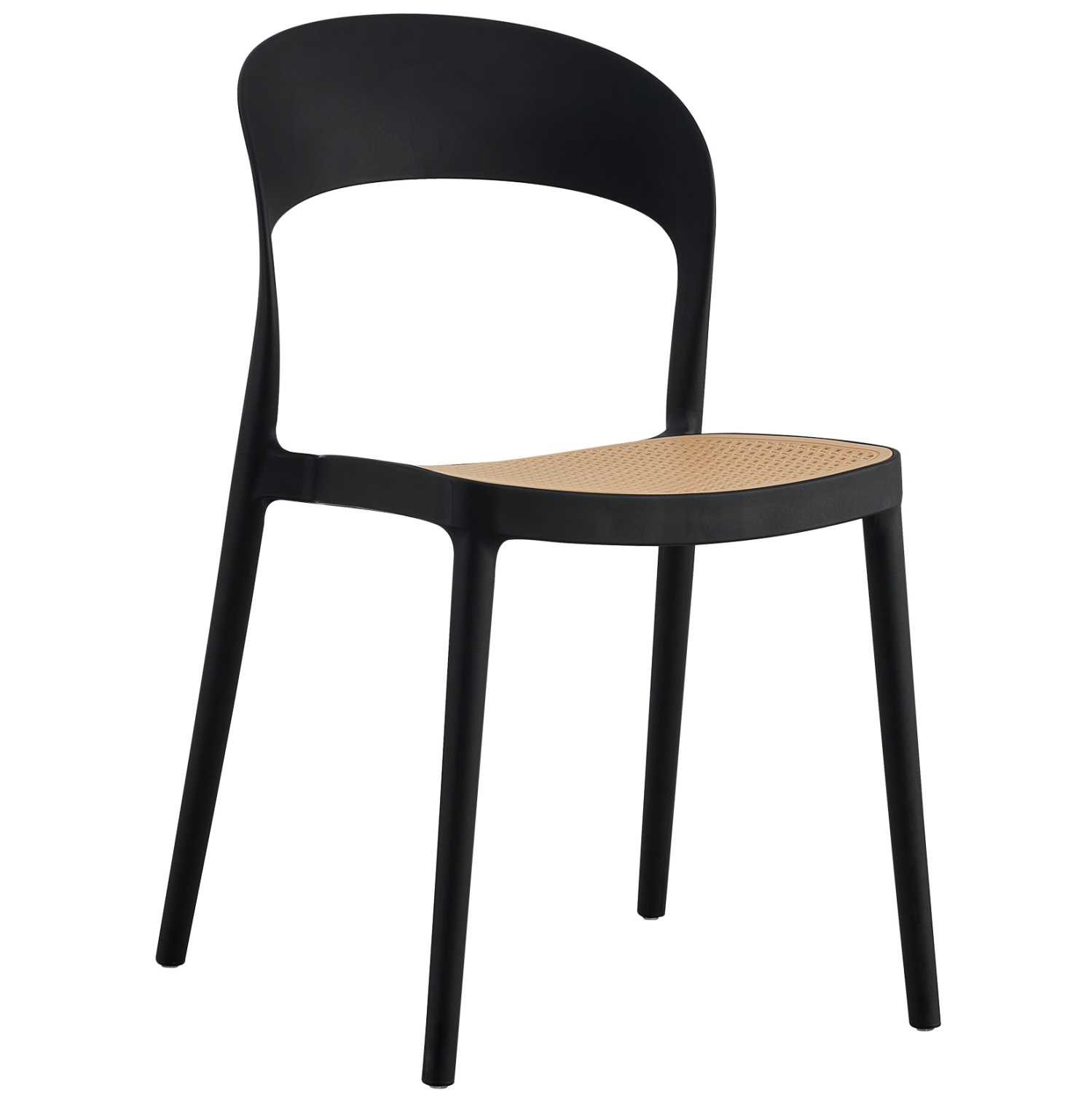HM5936.02 ΚΑΡΕΚΛΑ ΠΟΛΥΠΡΟΠΥΛΕΝΙΟΥ ΜΑΥΡΗ-ΜΠΕΖ CLEO HM5936.02 41x53x81Υ εκ. - Image 1