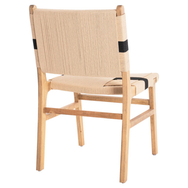 ΚΑΡΕΚΛΑ RUBBERWOOD ΚΑΙ ΣΧΟΙΝΙ ΣΕ ΦΥΣΙΚΟ RUSTIC 50x60x88Yεκ.HM9323.01 - Image 5