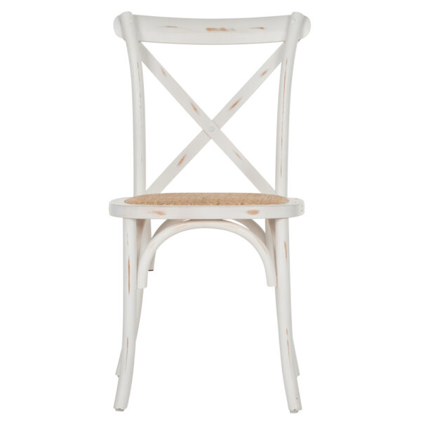 ΚΑΡΕΚΛΑ OWEN ΣΤΟΙΒΑΖΟΜΕΝΗ ΞΥΛΙΝΗ ΑΠΟ ΟΞΙΑ WHITE WASH ΧΡΩΜΑ ΜΕ ΧΙΑΣΤΙ ΠΛΑΤΗ HM8575.04 45x55,5x90 cm - Image 3