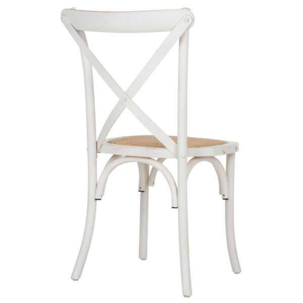 ΚΑΡΕΚΛΑ OWEN ΣΤΟΙΒΑΖΟΜΕΝΗ ΞΥΛΙΝΗ ΑΠΟ ΟΞΙΑ WHITE WASH ΧΡΩΜΑ ΜΕ ΧΙΑΣΤΙ ΠΛΑΤΗ HM8575.04 45x55,5x90 cm - Image 5