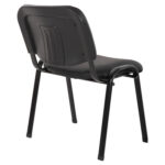 ΚΑΡΕΚΛΑ JANISHA HM1010.01 ΜΕ ΔΕΡΜΑΤΙΝΗ PU ΜΑΥΡΟ 53,5x59x77 εκ. - Image 5