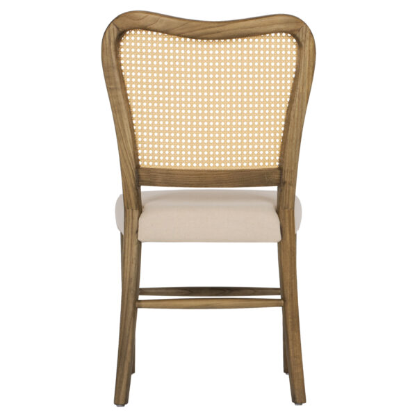 ΚΑΡΕΚΛΑ ΤΟΟΝ ΞΥΛΟ RATTAN ΥΦΑΣΜΑ HM9406.04 47x52x91,5Υεκ. - Image 6