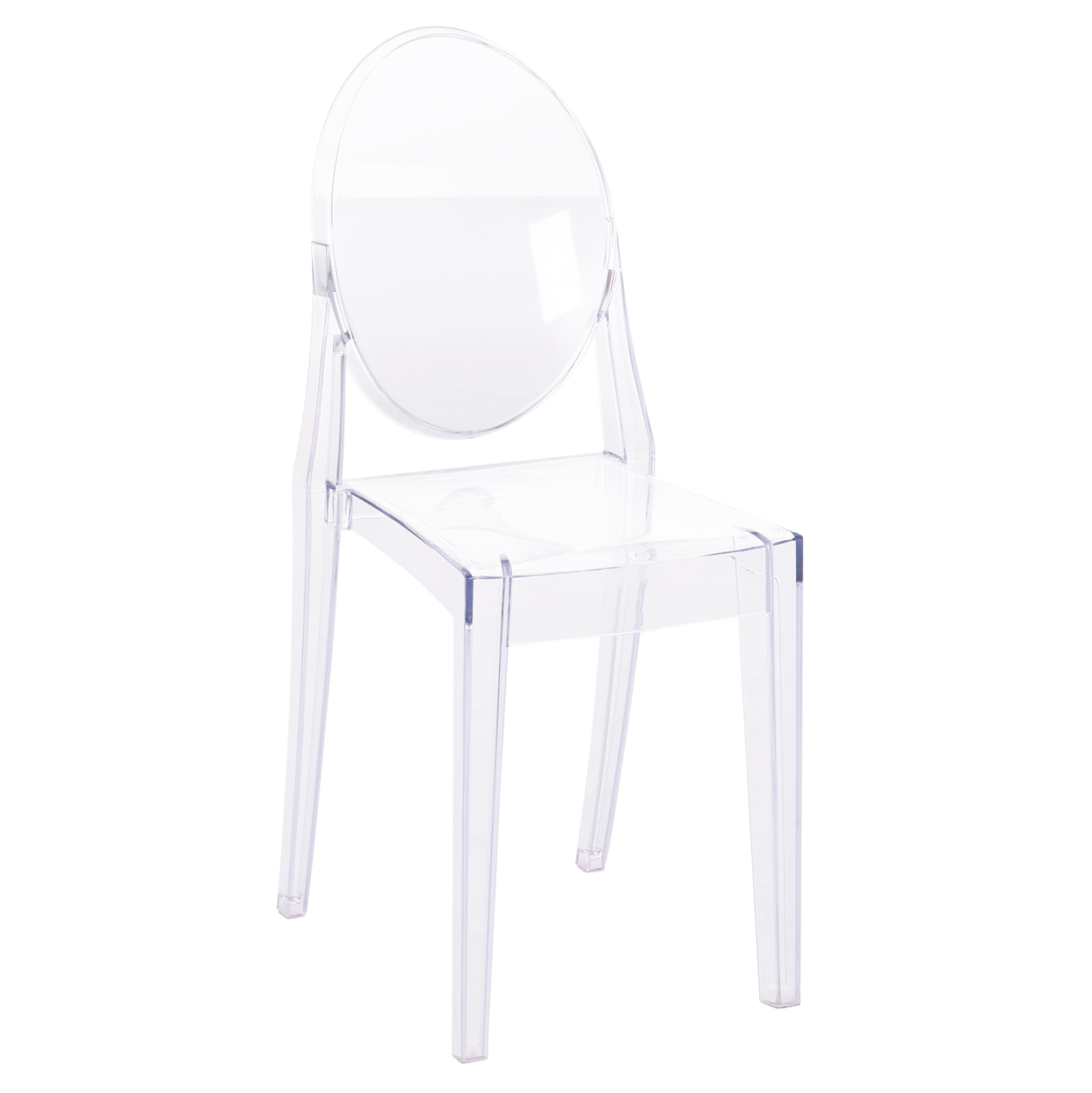 HM0170 ΚΑΡEΚΛΑ ΤΡΑΠΕΖΑΡΙΑΣ ΑΚΡΥΛΙΚΗ ARAMIS HM0170 ΔΙΑΦΑΝΗ 34.5x50x90Υεκ. - Image 1