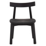KΑΡΕΚΛΑ ΤΡΑΠΕΖΑΡΙΑΣ OSORIO HM18335.02 RUBBERWOOD & ΣΧΟΙΝΙ ΣΕ ΜΑΥΡΟ 51x55x74Υεκ - Image 3
