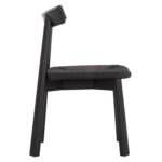 KΑΡΕΚΛΑ ΤΡΑΠΕΖΑΡΙΑΣ OSORIO HM18335.02 RUBBERWOOD & ΣΧΟΙΝΙ ΣΕ ΜΑΥΡΟ 51x55x74Υεκ - Image 4