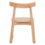 KΑΡΕΚΛΑ ΤΡΑΠΕΖΑΡΙΑΣ OSORIO HM18335.11 RUBBERWOOD ΦΥΣΙΚΟ-ΕΚΡΟΥ PU 51x55x74Υεκ - Image 6