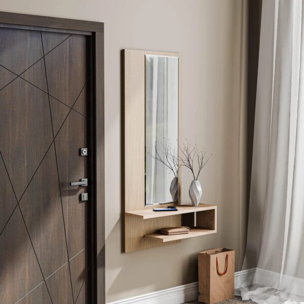Καθρέφτης με ράφι Line 6003, 45x15x120 εκ. ,All4home - Image 3