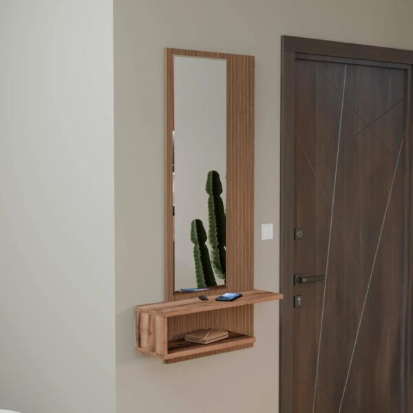 Καθρέφτης με ράφι Line 6004, 45x15x120 εκ. ,All4home - Image 3