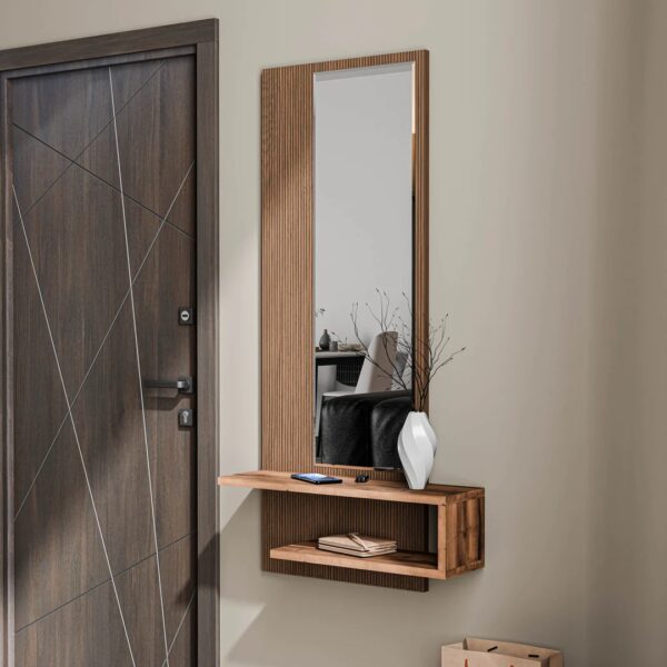 Καθρέφτης με ράφι Line 6005, 45x15x120 εκ. ,All4home - Image 2