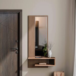 Καθρέφτης με ράφι Line 6005, 45x15x120 εκ. ,All4home
