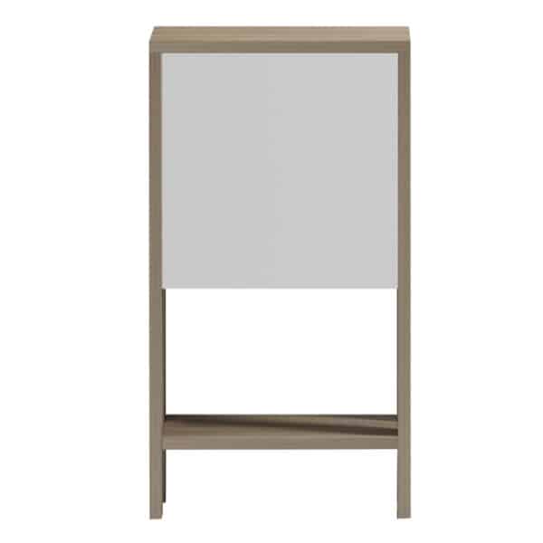 ΚΟΜΟΔΙΝΟ ARGUS HM18378.11 ΜΕΛΑΜΙΝΗ ΛΕΥΚΟ/SONAMA 30x30x55Υεκ. - Image 3