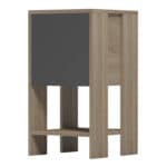 ΚΟΜΟΔΙΝΟ ARGUS HM18378.13 ΜΕΛΑΜΙΝΗ SONAMA/ΓΚΡΙ 30x30x55Υεκ. - Image 5