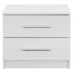 ΚΟΜΟΔΙΝΟ ΜΕΛΑΜΙΝΗΣ CHELSEA HM2220.05 ΛΕΥΚΟ 48x40,5x41,5 εκ. - Image 4