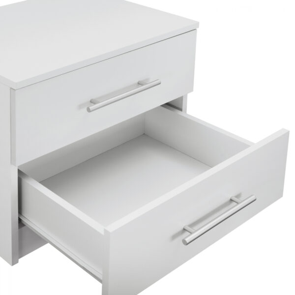 ΚΟΜΟΔΙΝΟ ΜΕΛΑΜΙΝΗΣ CHELSEA HM2220.05 ΛΕΥΚΟ 48x40,5x41,5 εκ. - Image 6