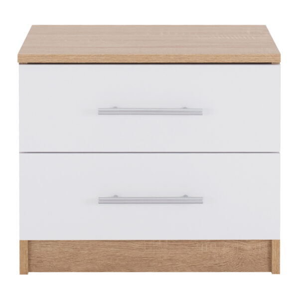 ΚΟΜΟΔΙΝΟ ΜΕΛΑΜΙΝΗΣ HM2220.06 SONAMA - ΛΕΥΚΟ 48x40,5x41,5 εκ. - Image 4