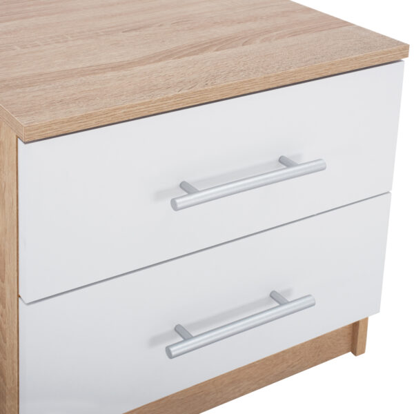 ΚΟΜΟΔΙΝΟ ΜΕΛΑΜΙΝΗΣ HM2220.06 SONAMA - ΛΕΥΚΟ 48x40,5x41,5 εκ. - Image 6