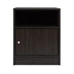 ΚΟΜΟΔΙΝΟ ΜΕΛΑΜΙΝΗΣ MALORY HM2205.01 ZEBRANO 40x40x50 - Image 3