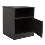 ΚΟΜΟΔΙΝΟ ΜΕΛΑΜΙΝΗΣ MALORY HM2205.01 ZEBRANO 40x40x50 - Image 4