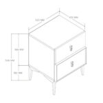 Κομοδίνο, 7410 Active, 52x45x54,6εκ., All4home - Image 5