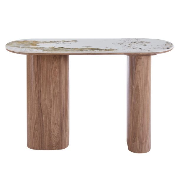 ΚΟΝΣΟΛΑ MARBLEX HM18446 ΚΕΡΑΜΙΚΟ TOP PANDORA--MDF ΠΟΔΙΑ 120x40x76Υεκ - Image 3