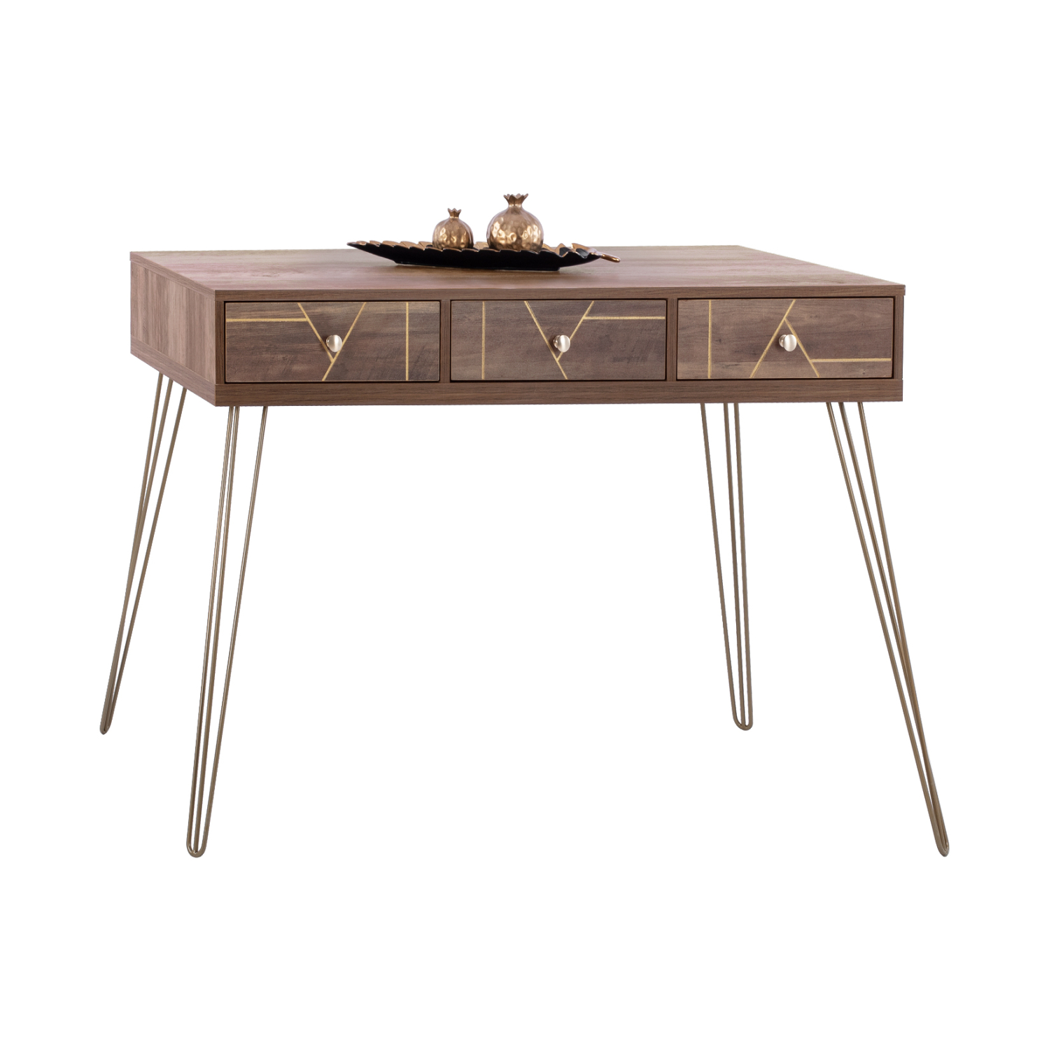 HM8653 ΚΟΝΣΟΛΑ KAITLYN HM8653 ΚΑΡΥΔΙ ΜΕ ΧΡΥΣΟ 120x55x79,5Y εκ. - Image 1