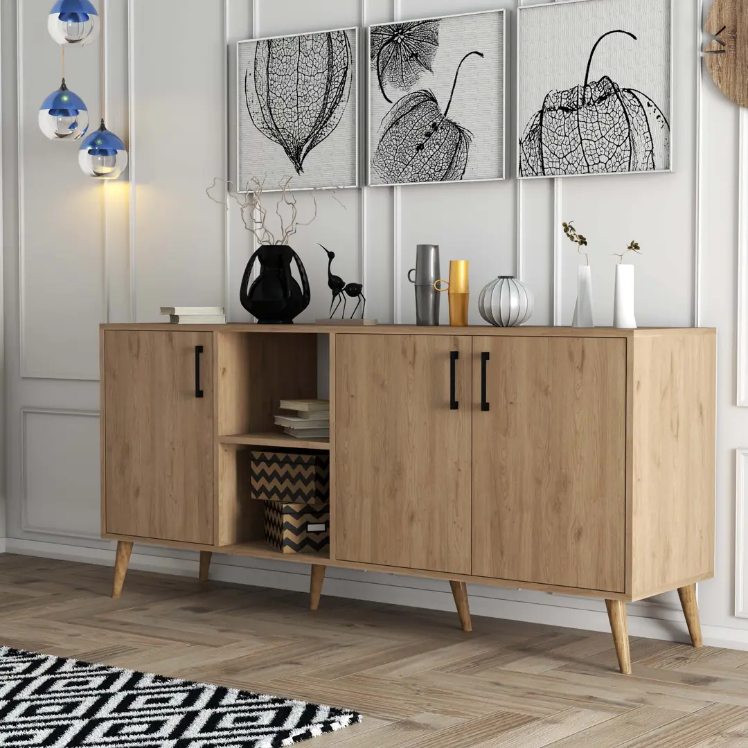 Μπουφές 1626 Exxen Μπουφές 1626 Exxen, Π 180xΜ 45xΥ 82 εκ., All4home - Image 1