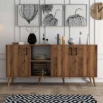 Μπουφές Exxen 1622, Π180xΜ45xΥ82 εκ., All4home