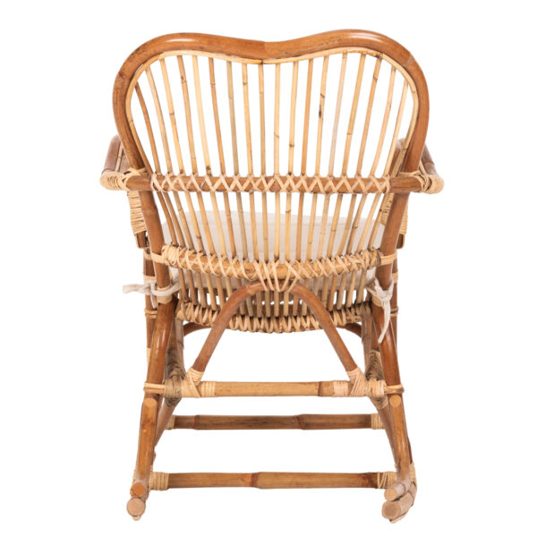 ΚΟΥΝΙΣΤΗ ΠΟΛΥΘΡΟΝΑ ΜΕ ΜΑΞΙΛΑΡΙ SANTA FE RATTAN HM9343 60x103x90Υ εκ. - Image 6