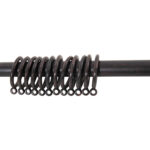 ΚΟΥΡΤΙΝΟΞΥΛΟ 110-210cm HM11280.03 ΜΕΤΑΛΛΙΚΟ ΠΤΥΣ/ΝΟ ΜΑΥΡΟ ΚΟΚΚΙΝΟ ΚΩΝΟΣ Ε-0316 - Image 6