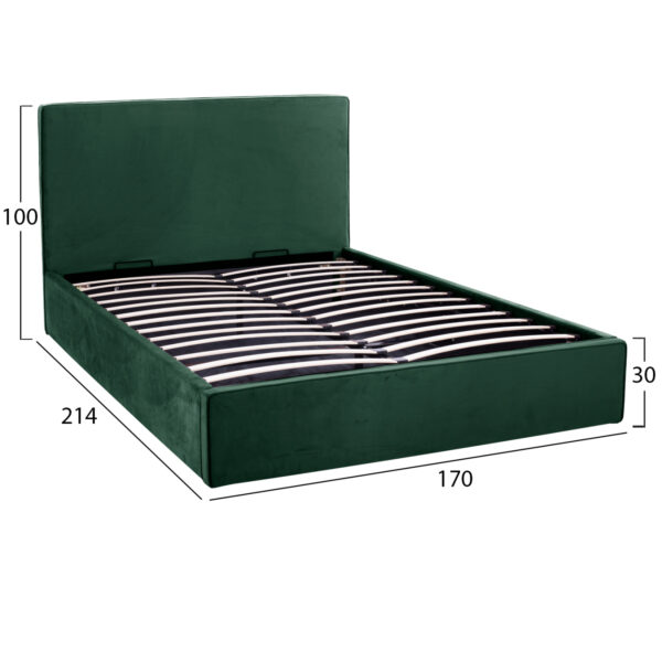 ΚΡΕΒΑΤΙ ALLIE HM584.13 160Χ200 ΜΕ ΑΠΟΘΗΚΕΥΤΙΚΟ ΧΩΡΟ ΚΥΠΑΡΙΣΣΙ - Image 3