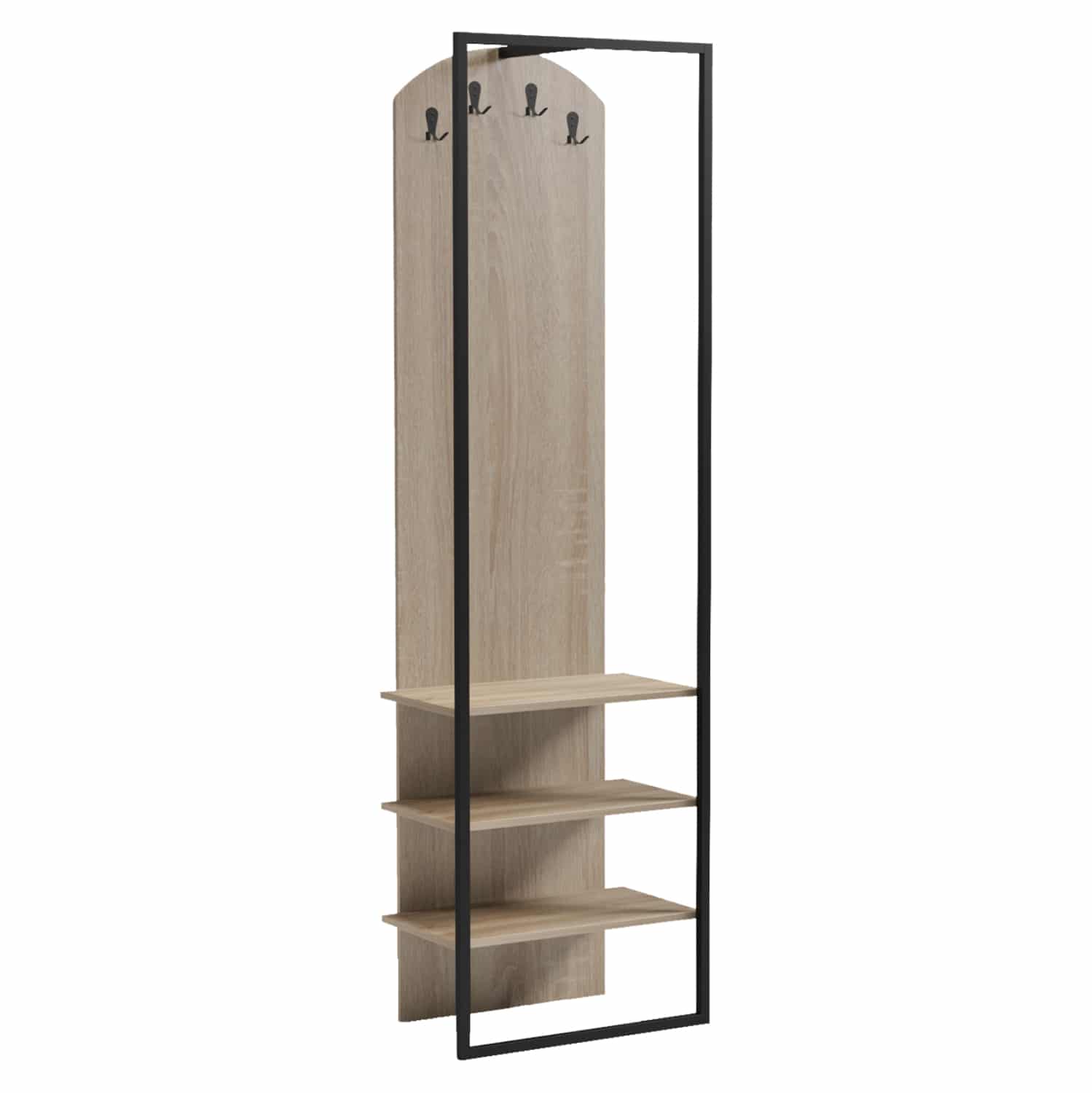 HM18382.01 ΚΡΕΜΑΣΤΡΑ ΕΙΣΟΔΟΥ NINO HM18382.01 ΜΕΤΑΛΛΟ--ΜΕΛΑΜΙΝΗ SONAMA 53x31.5x180Υεκ - Image 1