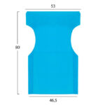 ΜΑΞΙΛΑΡΙ TEXTILENE 600gr/m2 2X1 ΓΑΛΑΖΙΟ ΓΙΑ ΠΟΛΥΘΡΟΝΑ ΣΚΗΝΟΘΕΤΗ HM5272.08 46.5Χ53Χ80Υεκ. - Image 2