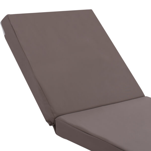 ΜΑΞΙΛΑΡΙ ΞΑΠΛΩΣΤΡΑΣ POLYESTER SIFNOS ΓΚΡΙ HM11235.10P 190x70x11 εκ. - Image 5