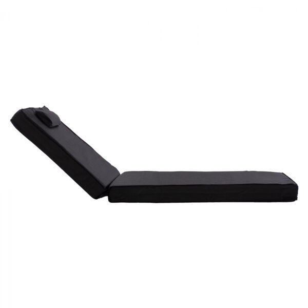ΜΑΞΙΛΑΡΙ ΞΑΠΛΩΣΤΡΑΣ TEXTILENE 600gr/m2 2X1 SIFNOΜΑΥΡΟ HM11237.05T 194x70x11 εκ. - Image 3