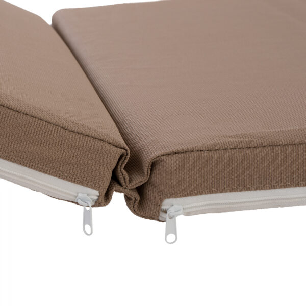 ΜΑΞΙΛΑΡΙ ΞΑΠΛΩΣΤΡΑΣ TEXTILENE 600gr/m2 2X1 SIFNOS ΜΟΚΑ HM11234.04T 196(117+1+78)x58x6 εκ. - Image 4