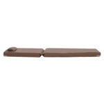 ΜΑΞΙΛΑΡΙ ΞΑΠΛΩΣΤΡΑΣ TEXTILENE 600gr SIFNOS ΜΟΚΑ HM11236.04T 196(117+1+78)x58x9εκ. - Image 4