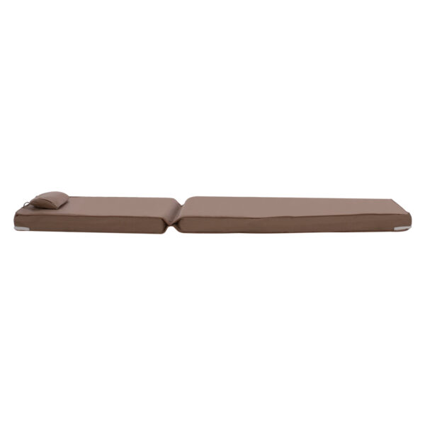 ΜΑΞΙΛΑΡΙ ΞΑΠΛΩΣΤΡΑΣ TEXTILENE 600gr SIFNOS ΜΟΚΑ HM11236.04T 196(117+1+78)x58x9εκ. - Image 4